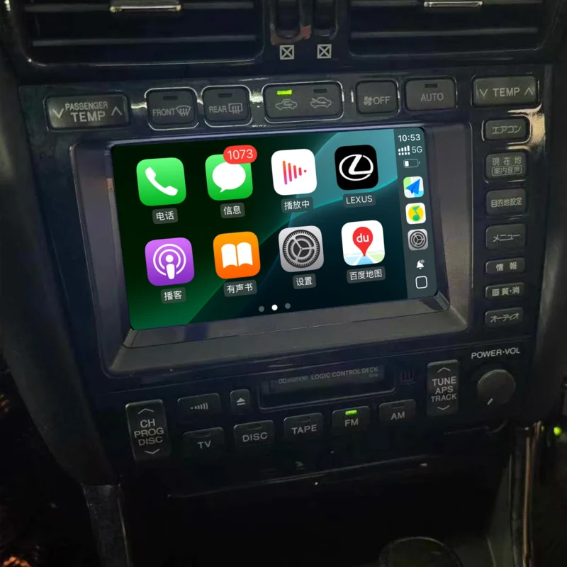 lexus gs300 carplay upgrade kit installed