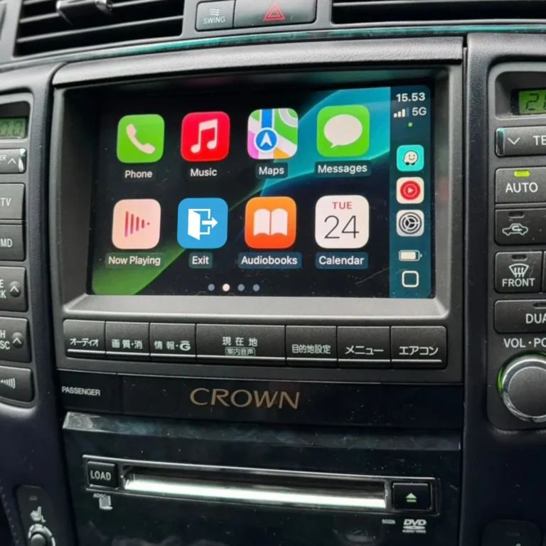 toyota emv screen carplay GRS180