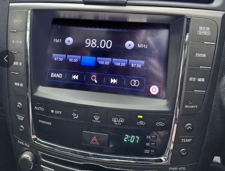 lexus gse20 head unit upgrade 11