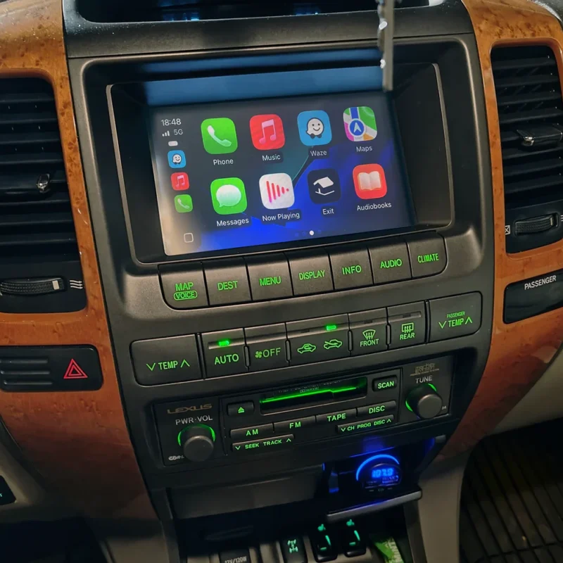 lexus gx470 head unit upgrade