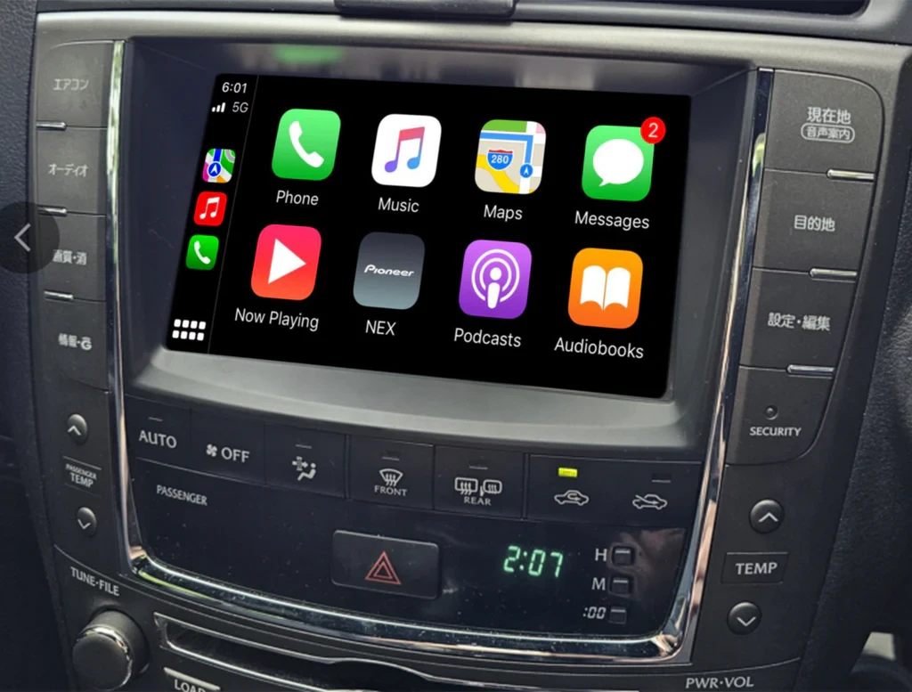 lexus is250 carplay kit 8