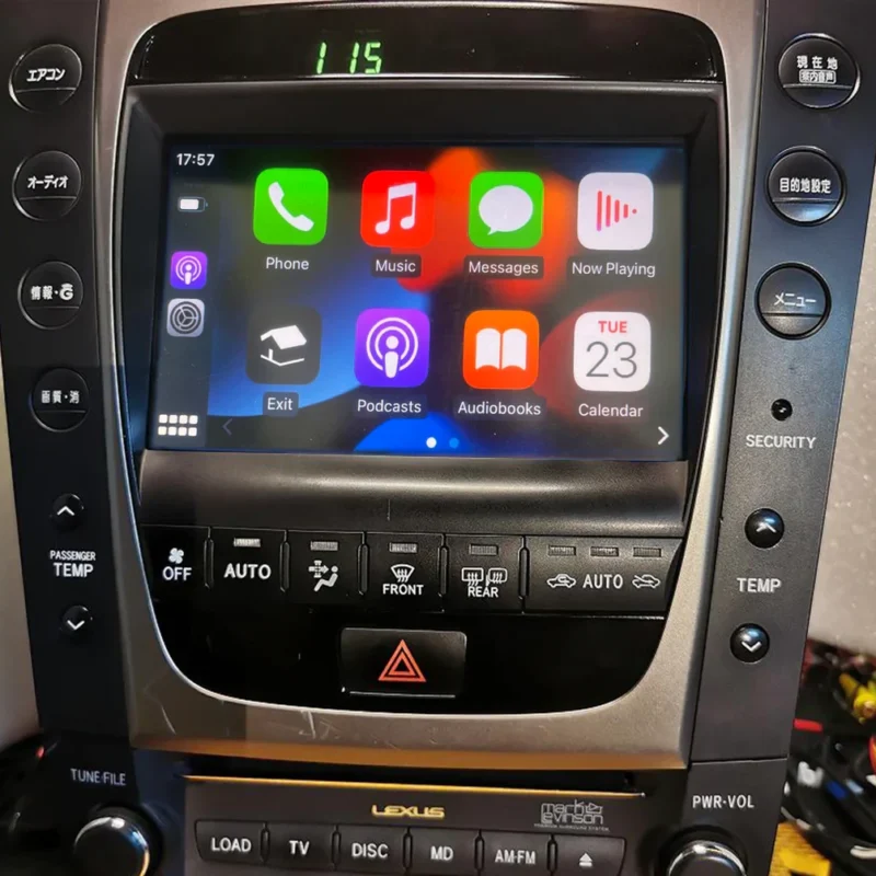 lexus remote touch carplay integration