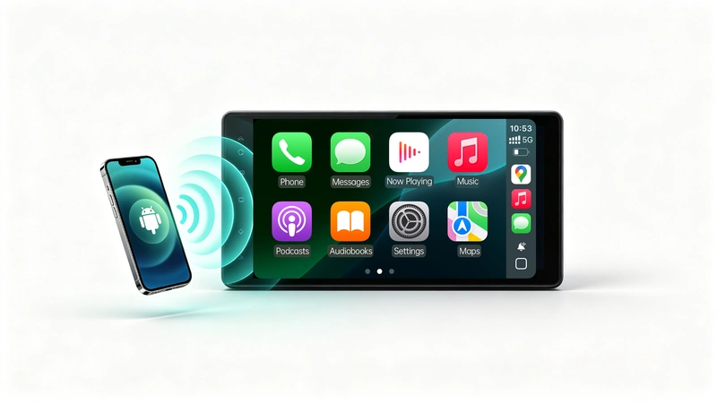 Does wireless Android Auto work without USB