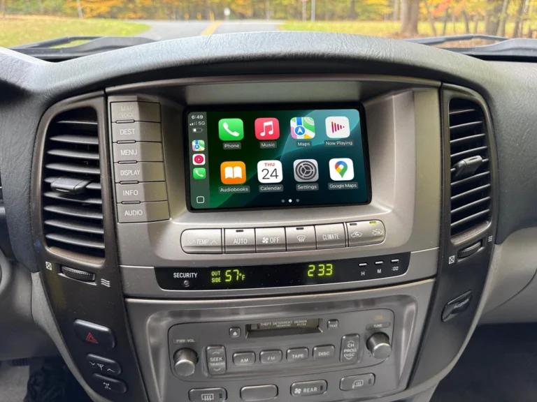 LC100 100 series Android head unit wireless CarPlay