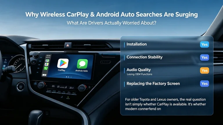 Why Wireless CarPlay & Android Auto Searches Are Surging